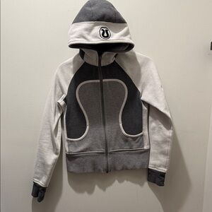 Lululemon full zip scuba hoodie in size 4
